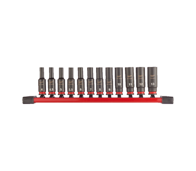 Набор удлиненных головок Milwaukee Shockwave Impact Duty 1/4" 12 шт 4932480453