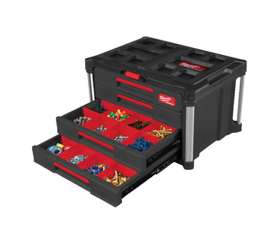 Ящик с 4-мя выдвижными отсеками Milwaukee Packout DRAWER BOX 4932493189