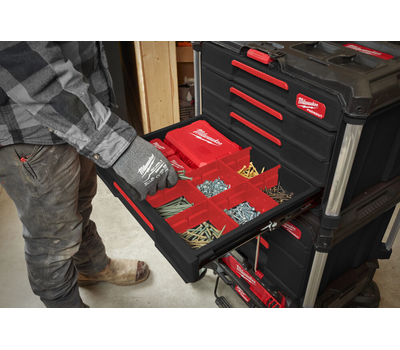 Ящик с 4-мя выдвижными отсеками Milwaukee Packout DRAWER BOX 4932493189