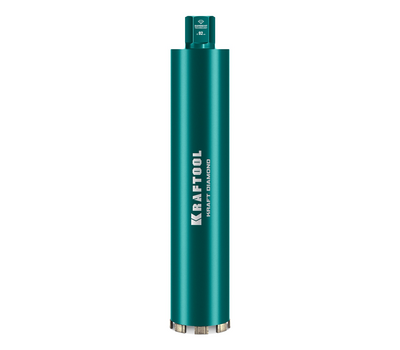 Алмазная коронка Kraftool Diamond 92 мм, 450 мм, 1 1/4" 29825-092