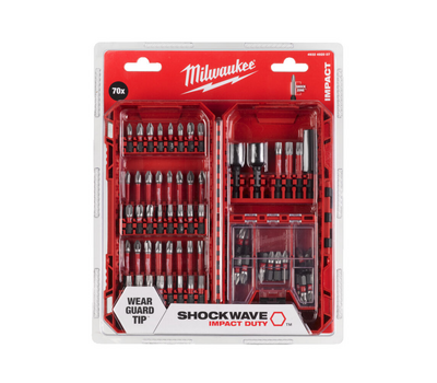 Набор бит Milwaukee Shockwave 70 предметов 4932492007