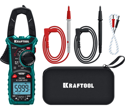 Цифровые токовые клещи Kraftool КС-300 59832