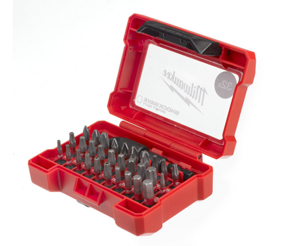 Набор бит Shockwave Impact Duty 32 предмета Milwaukee 4932464240