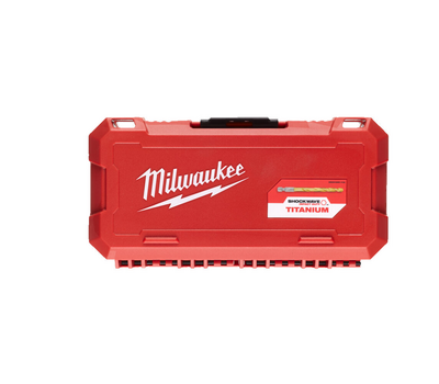 Набор сверл по металлу Milwaukee Shockwave HSS-G Tin Red Hex 19 шт. 4932493866
