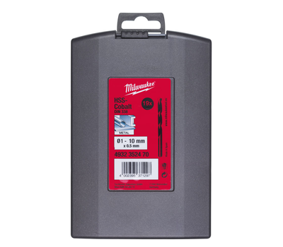 Набор сверл по металлу Milwaukee HSS-G Cobalt 19 шт. 4932352470