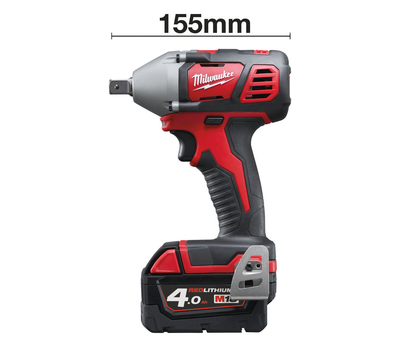 Аккумуляторный импульсный гайковерт Milwaukee M18 BIW12-402C 4933443607