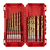 Набор сверл по металлу Milwaukee Shockwave HSS-G Tin Red Hex 19 шт. 4932493866