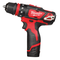 Аккумуляторная дрель со сменным патроном Milwaukee M12 BDDXKIT-202C 4933447836